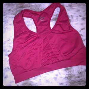 Spaulding Pink Sports Bra